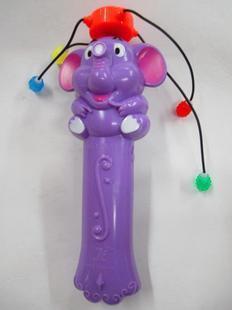 夜市狂歡，清倉特惠！大象音樂旋轉電動閃光風車，點亮童年歡樂時光